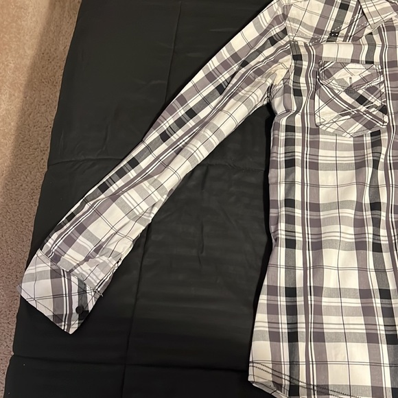 Bke biker fit button up size medium great condition not a stain - Picture 2 of 4